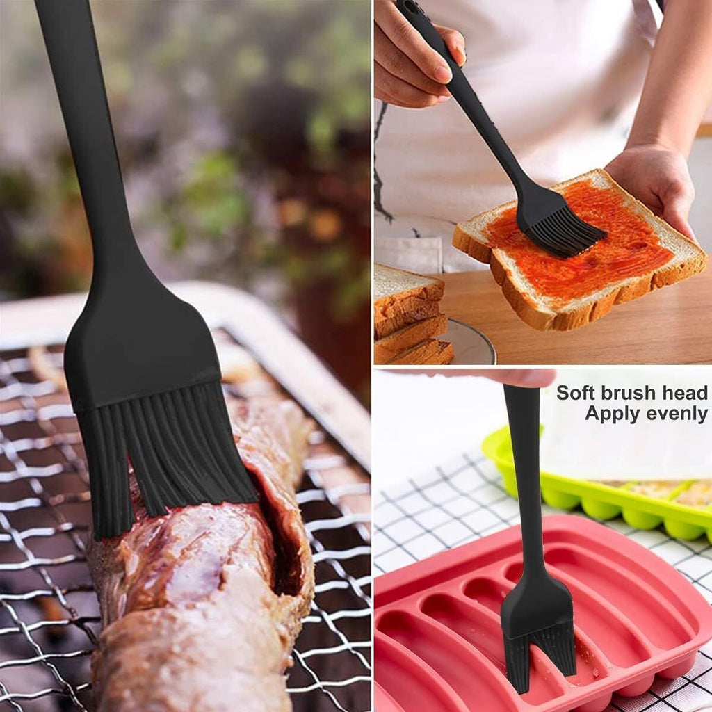 Air Fryer Silicone Tongs and Brush