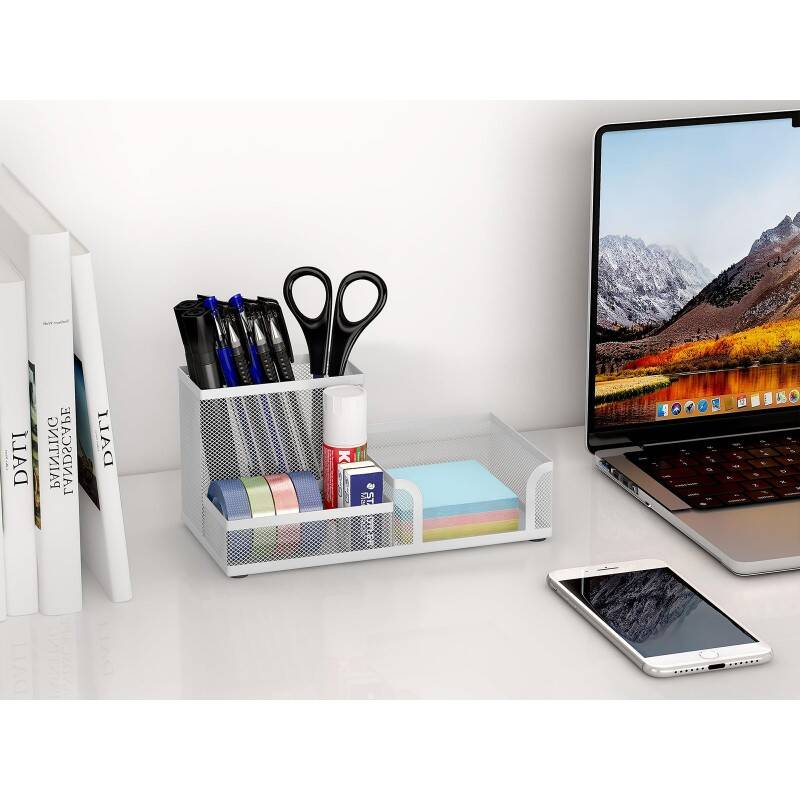 Industrial Steel Desk Tidy Organiser