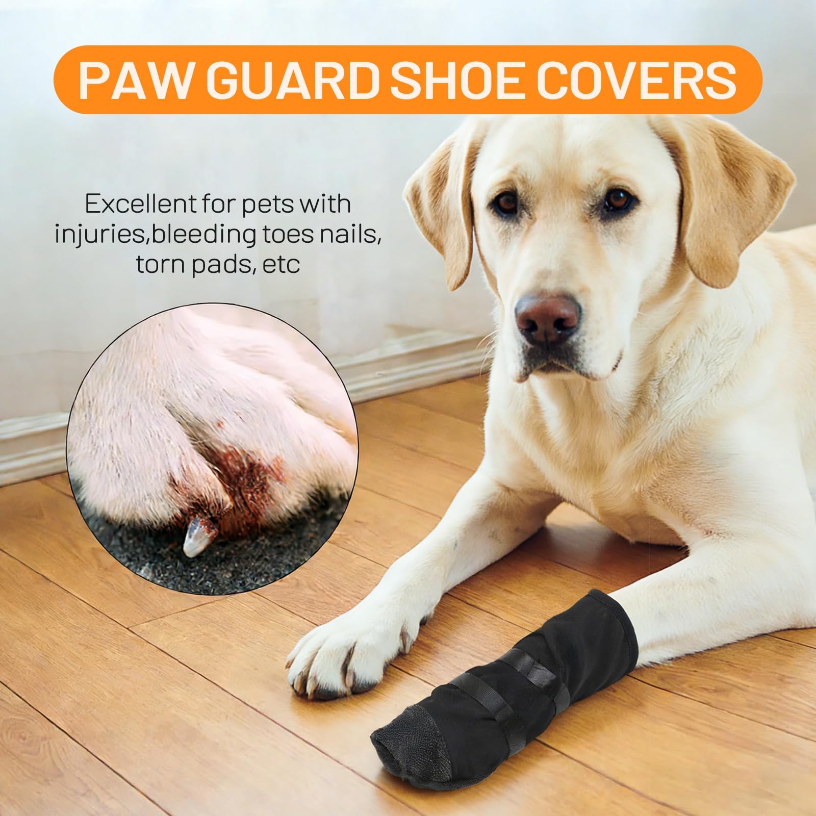 Breathable Recovery Boot for Dog Paws