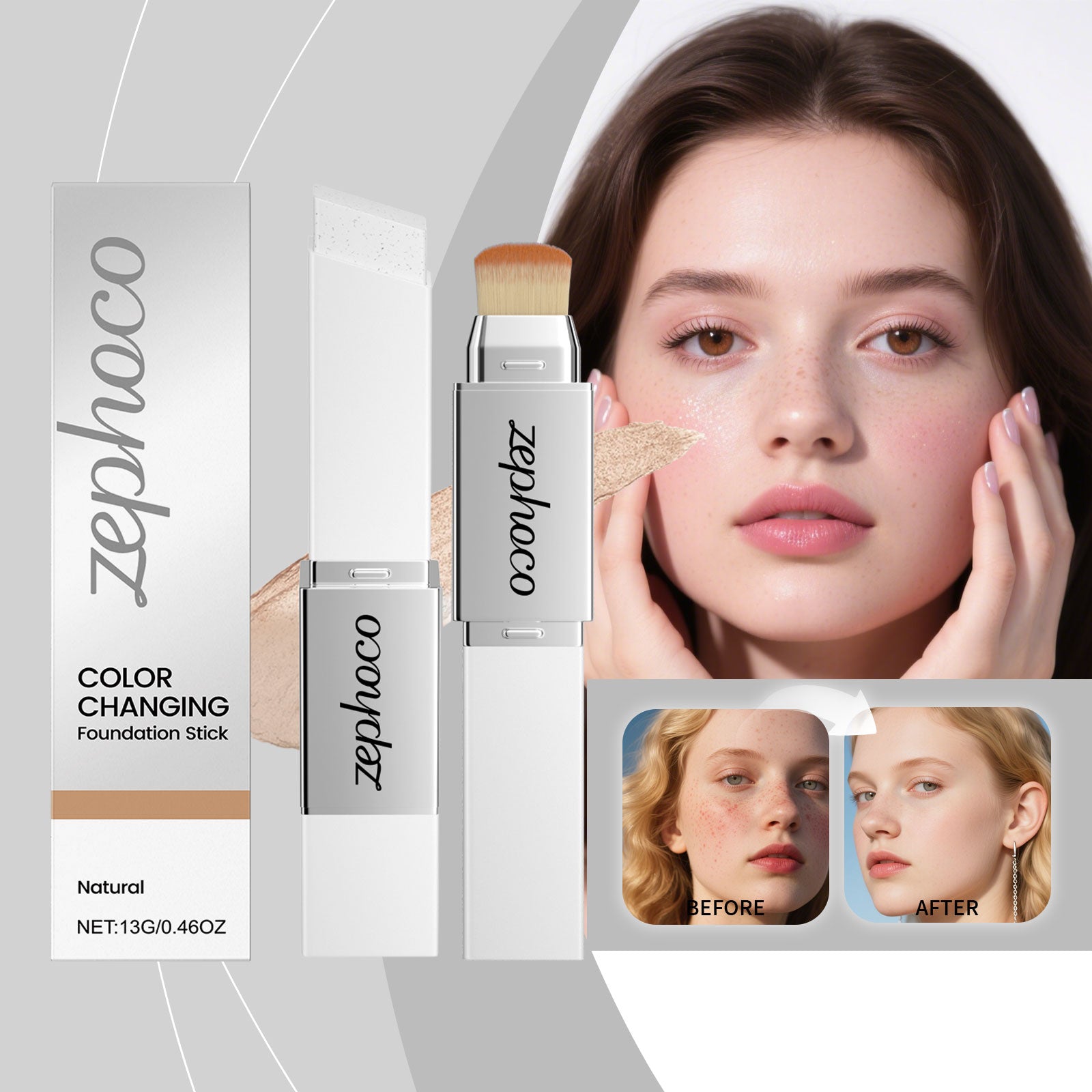 Skin-Match Adaptive Foundation Stick