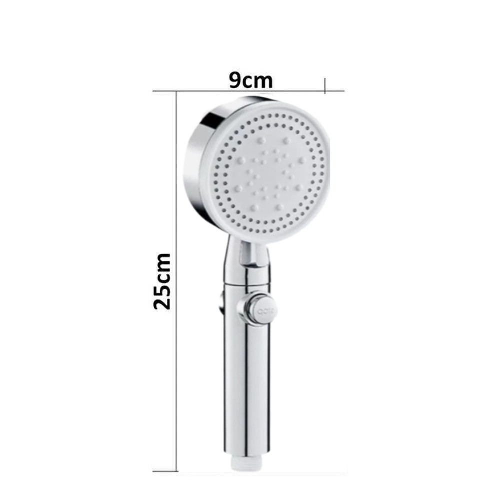High-Pressure Water-Saving Shower Head