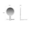 Lighted 10X Magnifying Makeup Mirror