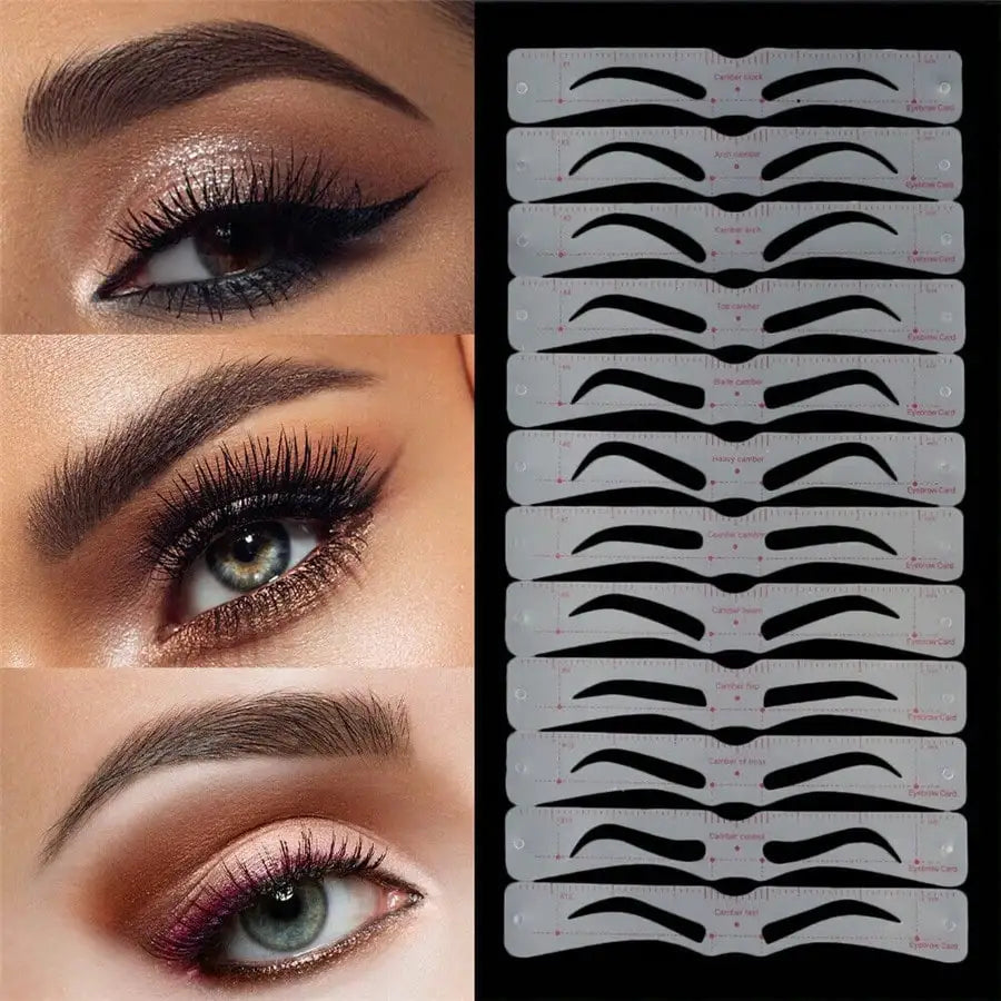 Perfect Brow Shaping Stencil Kit