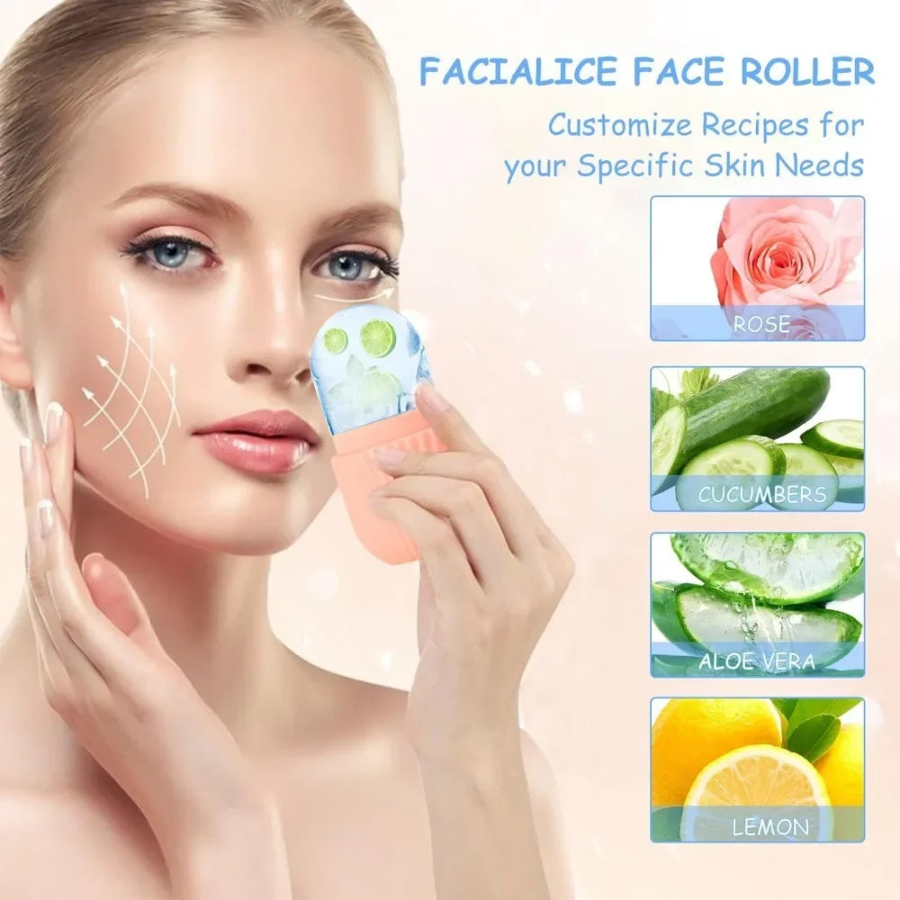 Cold Steel Facial Ice Roller