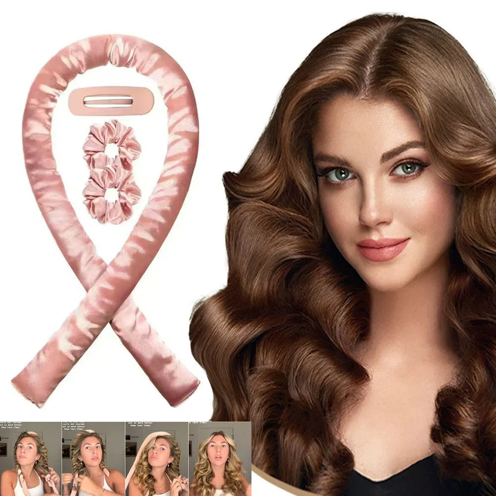 Heatless Curl Ribbon Overnight Hair Set