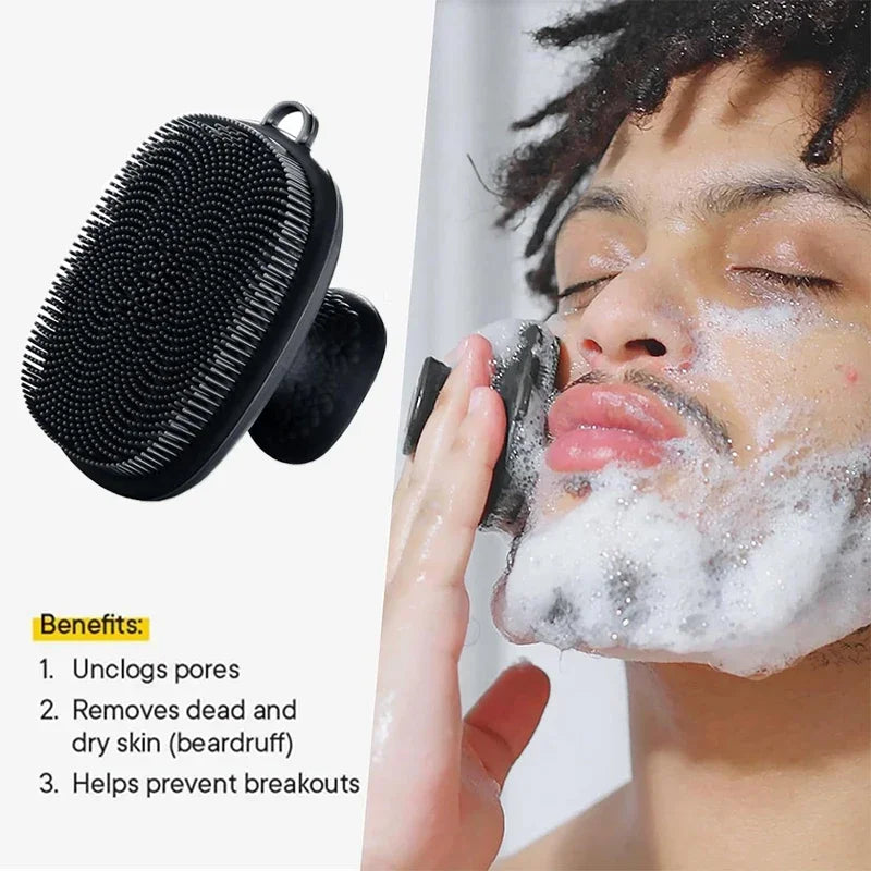 Silicone Face Scrubber for Daily Pore Wash