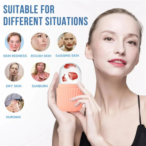 Cold Steel Facial Ice Roller