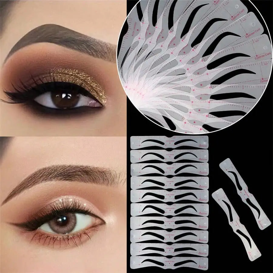 Perfect Brow Shaping Stencil Kit
