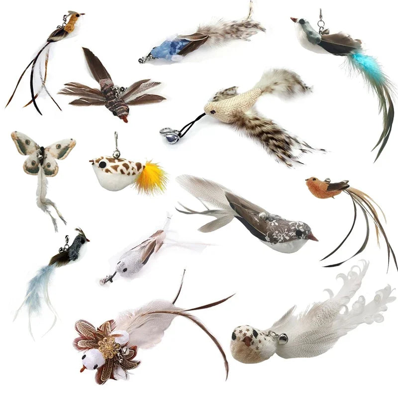 Hands-Free Feather Cat Wand