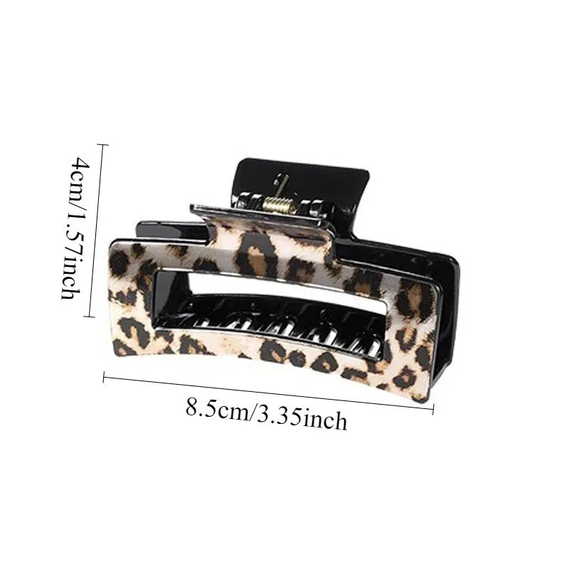 Tortoise Hair Claw Clip - Strong Hold for Thick or Thin Hair