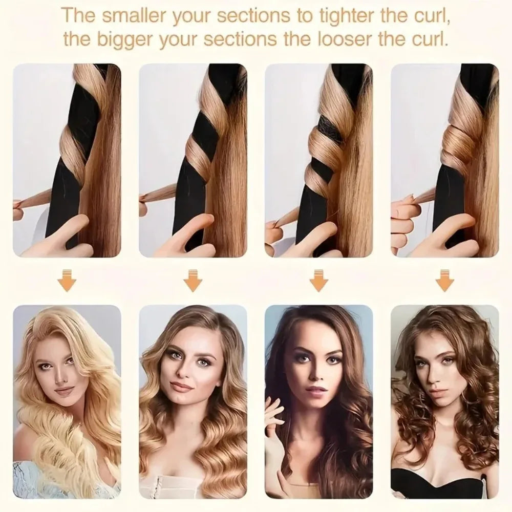 Heatless Curl Ribbon Overnight Hair Set