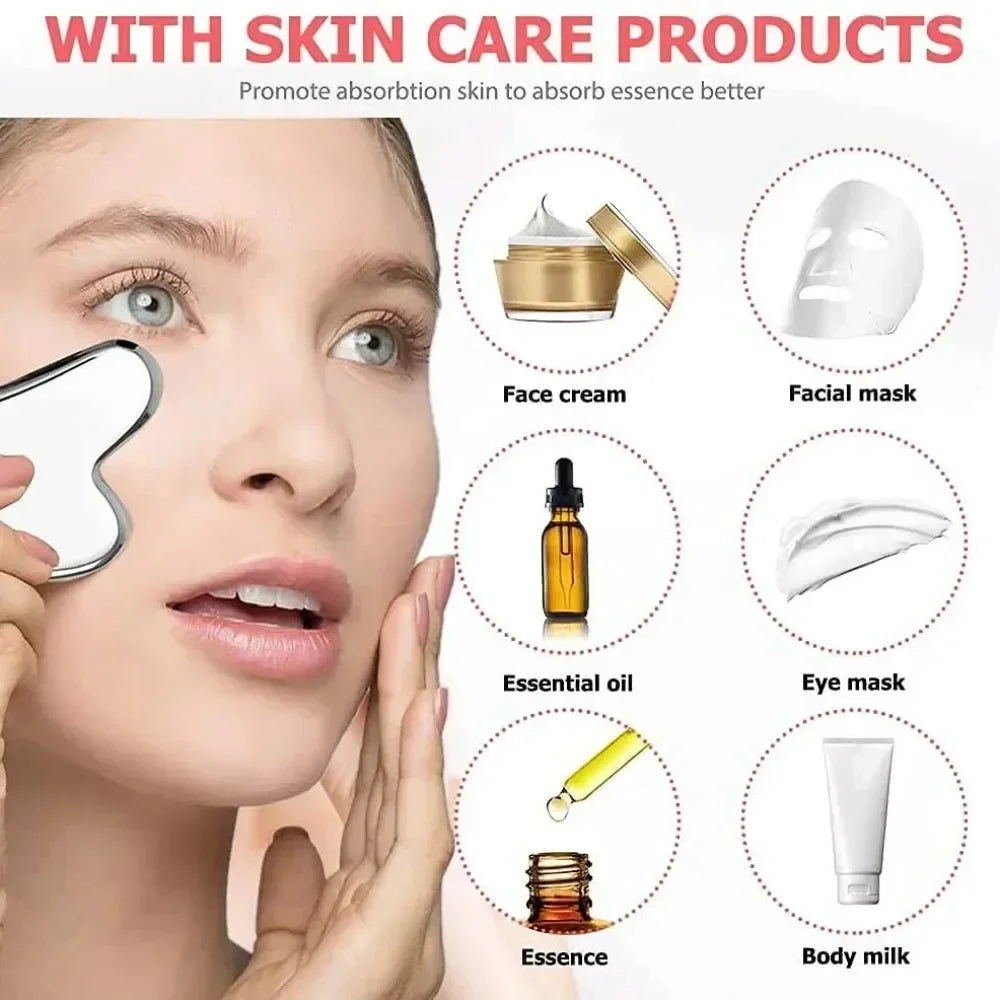 Cold Steel Facial Ice Roller