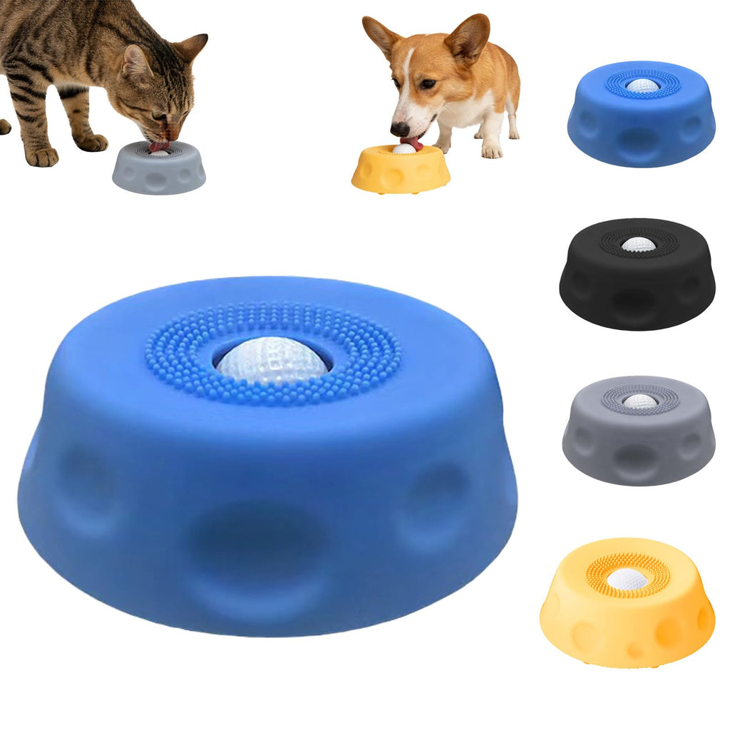 Rolling Ball Slow Feeder Dog Bowl